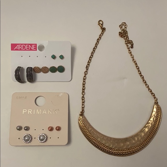 Earrings and Necklace - Picture 1 of 2